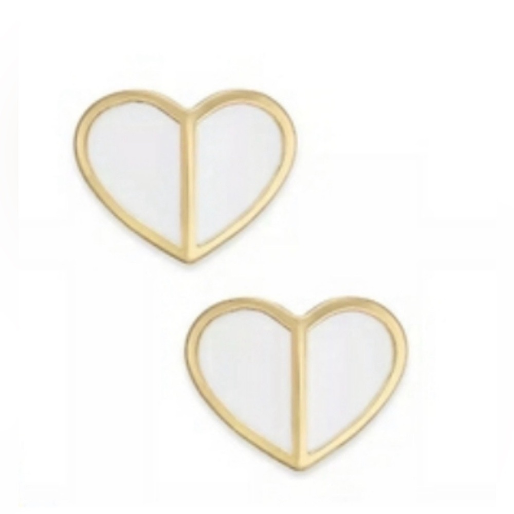 KATE SPADE Heritage Small‎ Heart Stud Earrings